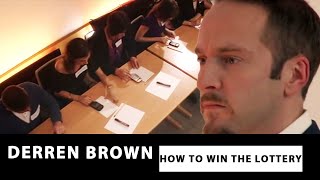 The Wisdom Of Crowds  HOW TO WIN THE LOTTERY  Derren Brown [upl. by Pillow]