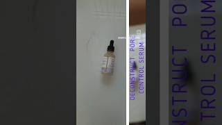 deconstructskincare pore control serum salicylicacid niacinamide porecontrol serum ytshorts [upl. by Gaelan]