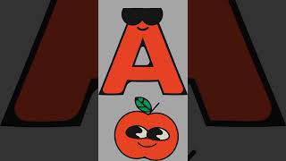 A For Apple  poem  poetry  kids subscribe poetry poem shorts [upl. by Romola]