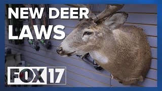 State adopts new deer hunting regulations rejects antler point restrictions one buck rule [upl. by Nobel393]