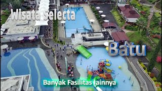 wisata selecta terbaru dan banyak wahana baru juga loh dengan pantauan drone sjrc f11 [upl. by Ydnas]