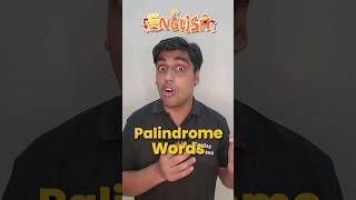 Palindrome words englishgrammar learnenglish englishgrammar [upl. by Aytida]