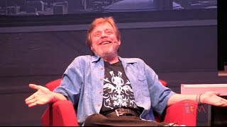 Mark Hamill does Joker and Luke Skywalker voice dialogue at Star Wars Weekends 2014 [upl. by Novert]