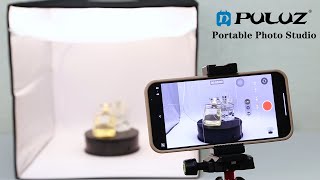 PULUZ 40cm USB Folding Portable Photo Lighting Studio [upl. by Imoen10]