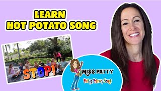 Hot Potato Song for Children Official Video by Patty Shukla  Freeze Dance [upl. by Reidar]