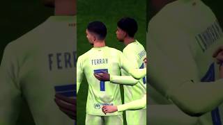 Ferran Torres Goals efootball2025 shorts reels pes youtube pass funny [upl. by Adaurd]