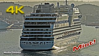 Aida Stella Mist docking Cartagena [upl. by Akinak]