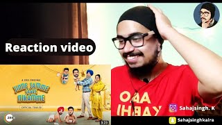 Jinne Jamme Saare Nikamme  latest punjabi movie  reaction [upl. by Syah]