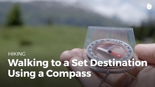 How to Use a Compass Navigation  Hiking [upl. by Torrell]