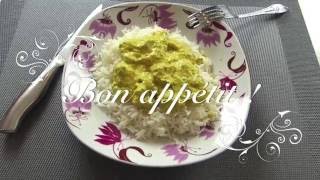 Recette facile Riz basmati au poulet curry [upl. by Neivad]