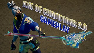 AXE OF CHAMPIONS GAMEPLAY  FORTNITE [upl. by Htiduy]