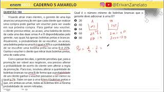 Resolução Prova do ENEM 2023  Gabarito enem 23  questões resolvidas  questão 166 de matemática [upl. by Euqinoj]