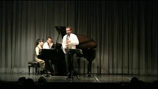 LarsErik Larsson  Saxophone Concerto op 14 David Hernando Vitores [upl. by Bunch]