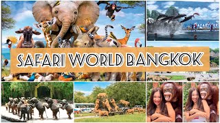 Bangkok Safari World and Marine Park Full Day Trip 🇹🇭 Thailand  All About Safari World Bangkok [upl. by Cottle]