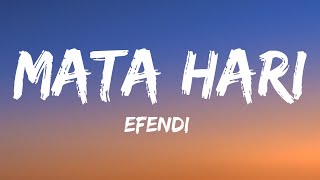 Efendi  Mata Hari Lyrics Azerbaijan 🇦🇿 Eurovision 2021 [upl. by Eads995]