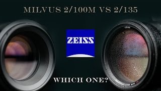 Zeiss Milvus 100M vs Milvus 135  Which One for You [upl. by Bobette]