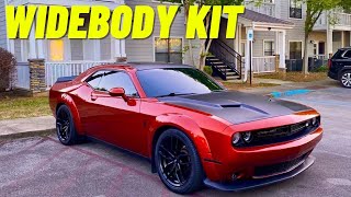 DODGE CHALLENGER WIDEBODY KIT EVERYTHING YOU NEED TO KNOW [upl. by Llirret790]