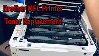 Replace the Toner Cartridge on Brother printer [upl. by Thain]