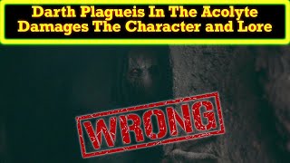 Why Darth Plagueis In The Acolyte Is So Damaging [upl. by Roy]