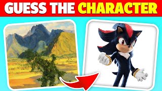 Guess the Hidden The Sonic The Hedgehog 3 Movie Characters by ILLUSION 💫  Shadow Sonic Tails [upl. by Stranger]