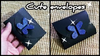 A cute paper envelope  Easy paper craft  कागज से बनाए ये खूबसूरत और आसान लिफाफा [upl. by Gaudet]