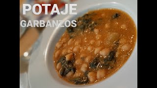 POTAJE de GARBANZOSTHERMOMIX con ThermoMaquinita [upl. by Laroy203]