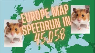 Seterra Europe Countries Speedrun Rios 45058 [upl. by Irehs]