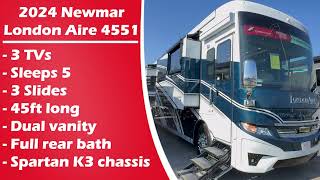 2024 Newmar London Aire 4551 [upl. by Naarah]