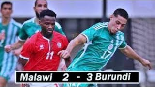 MALAWI VS BURUNDI ALL GOALS amp HIGHLIGHTS ‣ AFCON QUALIFIERS 2024 TO AFCON 2025 [upl. by Adnertal]