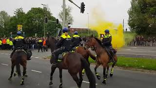 Busreis terug vanuit Arnhem Vitesse  FC Twente [upl. by Ynnij339]