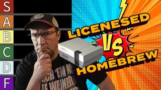 Retro Gaming Battle Homebrew vs Licensed [upl. by Saks]