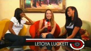 LeToya Luckett and Kelly Rowland Interview w Brandi Garcia [upl. by Ettennej993]