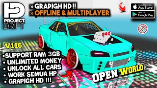 PROJECT DRIFT MOD VERSI TERBARU  Game Mobil Open World Mod Apk [upl. by Eulalee]