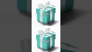 Pink vs Blue  Choose your gift shorts trending aesthetics fypシ゚viral [upl. by Pansie]