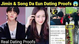 Jimin amp Song Daeun Dating All Proofs 😱  Jimin Girlfriend [upl. by Ijic]