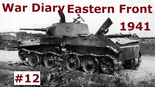 War Diary of a tank gunner at the Eastern Front 1941  Part 12 [upl. by Labanna]