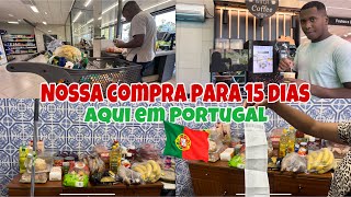 OQUE CONSEGUIMOS TRAZER DO MERCADO COM UM POUCO MAIS DE 200€ 🇵🇹 portugal [upl. by Burr]