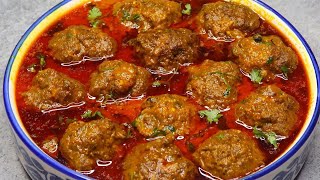 KEEMA KOFTA RECIPE 😍  BEST RECIPE OF KEEMA KOFTA  Noorjahankitchen786 keema matankeemakofta [upl. by Suolekcin]