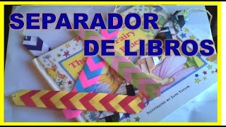 MANUALIDADES  MANUALIDADES PARA NIÃ‘OS  COMO HACER SEPARADORES DE LIBROS [upl. by Nayarb564]