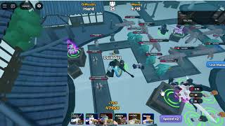 Anime Royale First player to solo the Cursed Town raid without the Monarch trait [upl. by Sinylg]