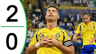 Cristiano Ronaldo Goal  AlNassr vs AlWehda 20 Extended Highlights amp Goals 2024 [upl. by Hiroshi]