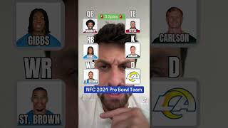 3 spins for NFC Pro Bowl Roster nfl [upl. by Tareyn987]