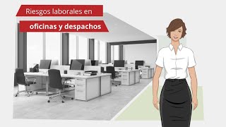 Riesgos laborales en oficinas [upl. by Gilman]