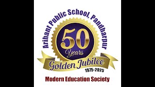 Foundation Day Celebration 2024 l Golden Jubilee Year l Arihant Public School Pandharpur [upl. by Mosera]