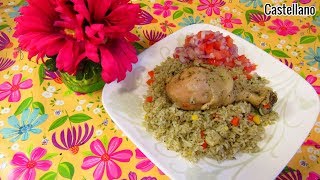 🍃Arroz con Pollo🍗en ARROCERA I Receta Peruana FACIL I Lorentix [upl. by Rimat]