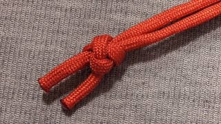 How To Tie A Two Strand Diamond Knot With Paracord [upl. by Alaet]