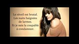 Amel Bent  Le droit à Lerreur Paroles [upl. by Acilegna]