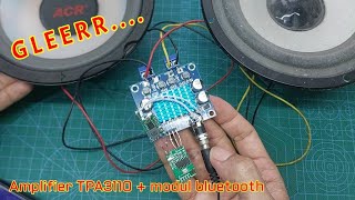 Cara merakit amplifier TPA3110  bluetooth [upl. by Anniahs]