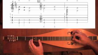 Getting Started With The Mountain Dulcimer Part 3 [upl. by Yesnel150]