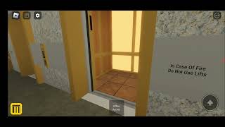 Schindler Miconic 10 Elevator Ĥirinžki TVB Tower Roblox Part 2 [upl. by Tabatha958]